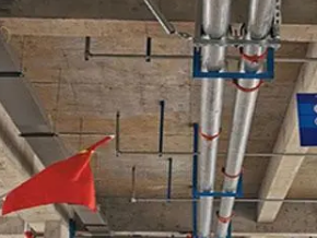 吐鲁番管廊支架的安装方法